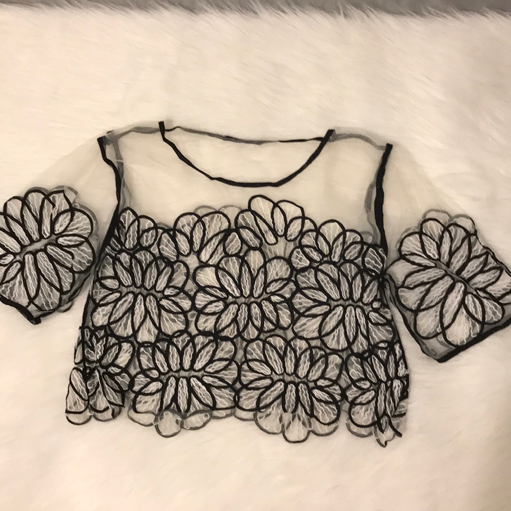 See through blouse